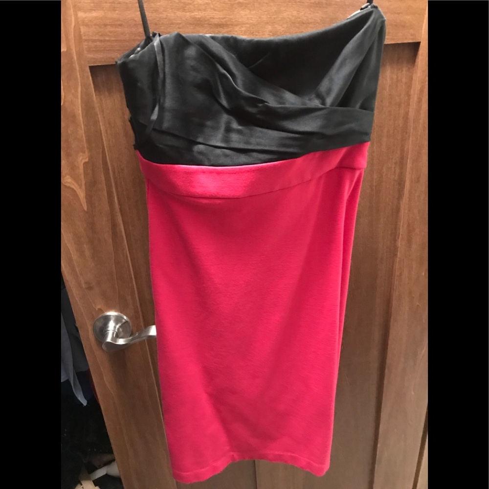 BCBG Strapless dress